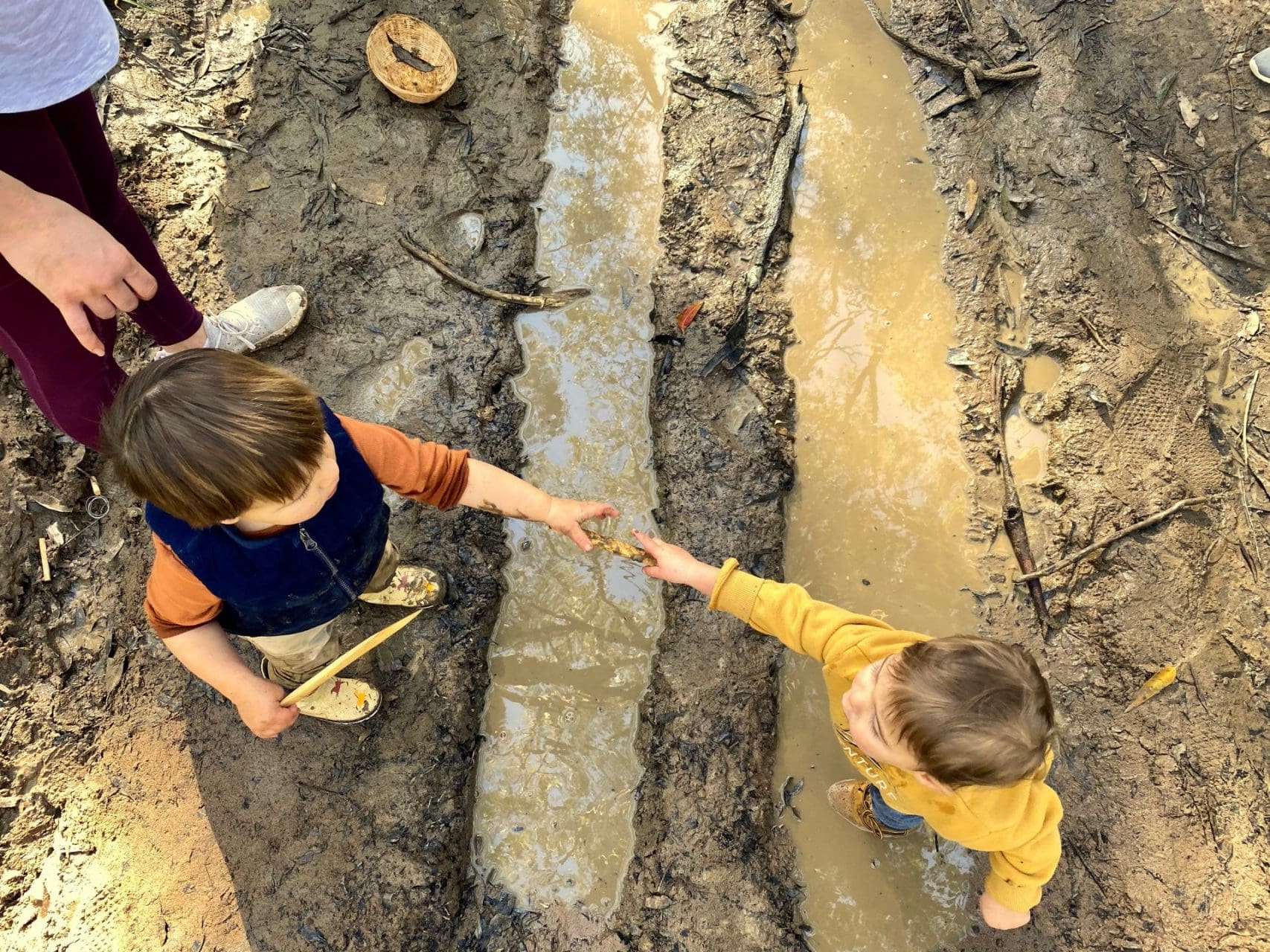 Outdoor play for children